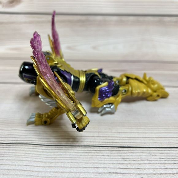 VTG Bandai 2 Action Figures 1994 Goldar & 2005 Mystic Force Black Power Rangers - Picture 8 of 16